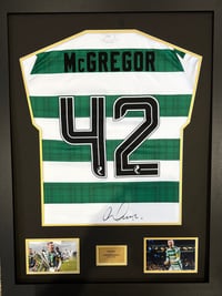Signed Framed Callum McGregor Celtic Shirt