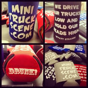 Image of Mini Truck Scene Koozies