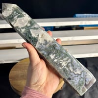 Image 5 of Moss Agate Statement Tower (66A)