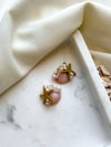 Light Pink Pearly Cluster Studs (preorder)