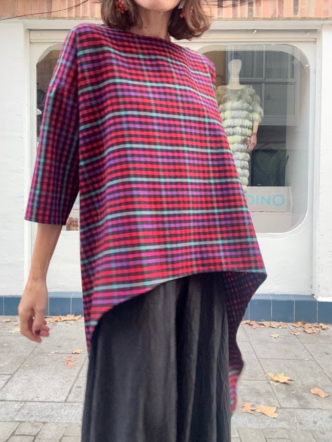 AMAZONA KAFTAN IN MULTICOLOUR CHECK
