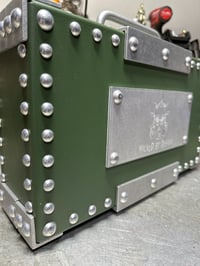 Image 2 of The Transporter Briecase Military Green