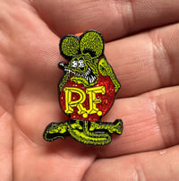 Image 1 of Fink enamel pin