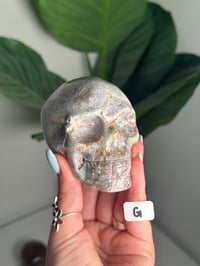 Image 7 of CHOOSE YOUR OWN PINK SEA JASPER SKULL -MADAGASCAR-