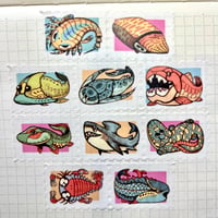 Silurian+Devonian Stamp Washi Tape