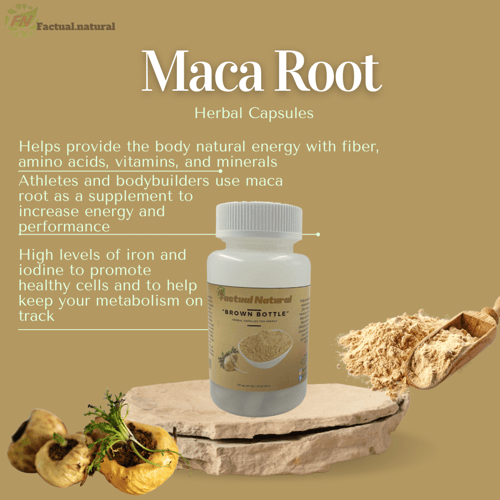 Image of Maca Root Powder “Brown Bottle”