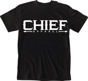 Image of Chief Black Logo Tee