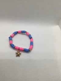 Image 3 of Clay Bead Starfish Bracelet 