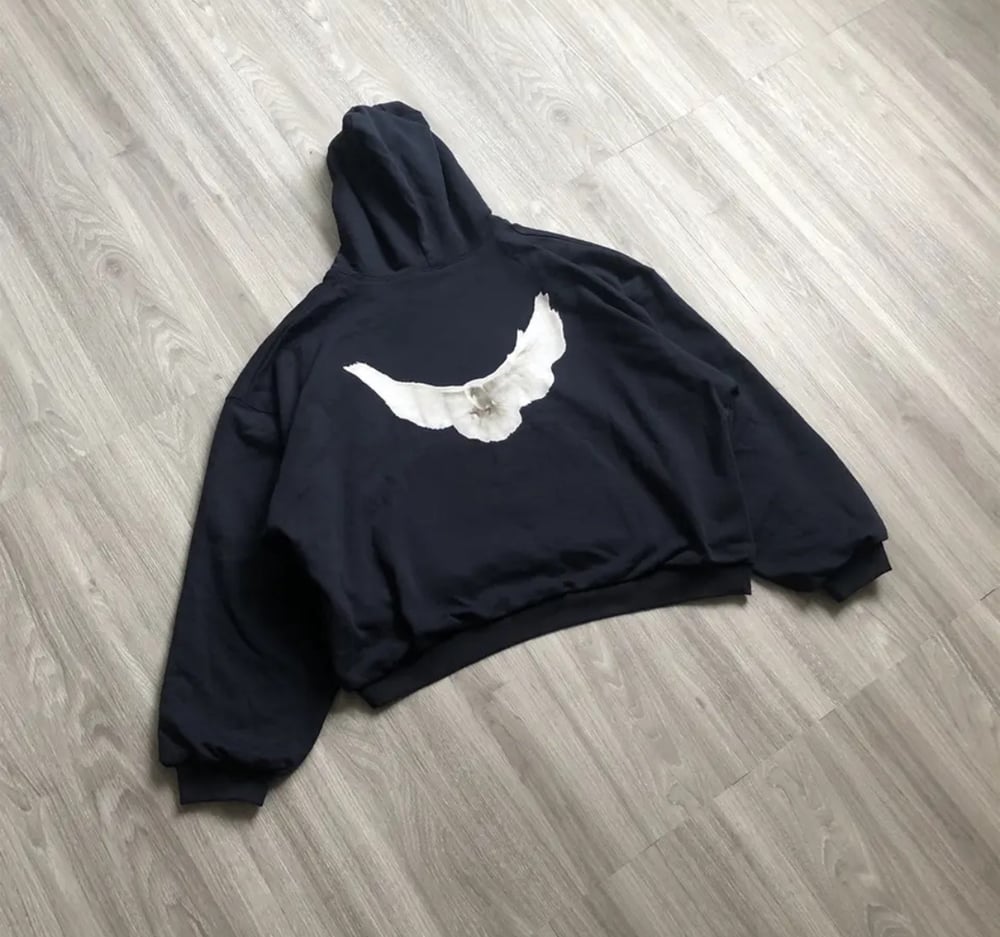 Oversized Dove Hoodie