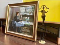 Image 2 of Beautiful Oil Portrait on Canvas