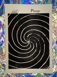 Image 2 of Original Lino Print - Swirl - Plunge