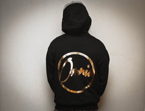 Image of "All Gold" Hoodie Black