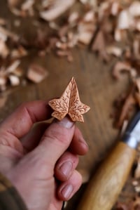 Image 6 of Ivy Leaf- Pendant Necklace 