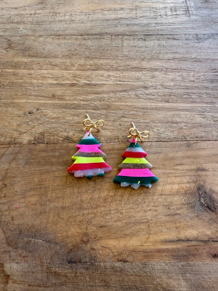 Image of Striped Christmas Trees