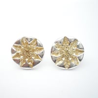 Image 4 of Silver Snowflake Earrings
