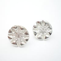 Image 5 of Silver Snowflake Earrings