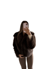 Image 2 of Faux Fur Lapel Jacket