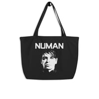 Image 2 of Gary Numan - Numan Now Large Organic Tote Bag