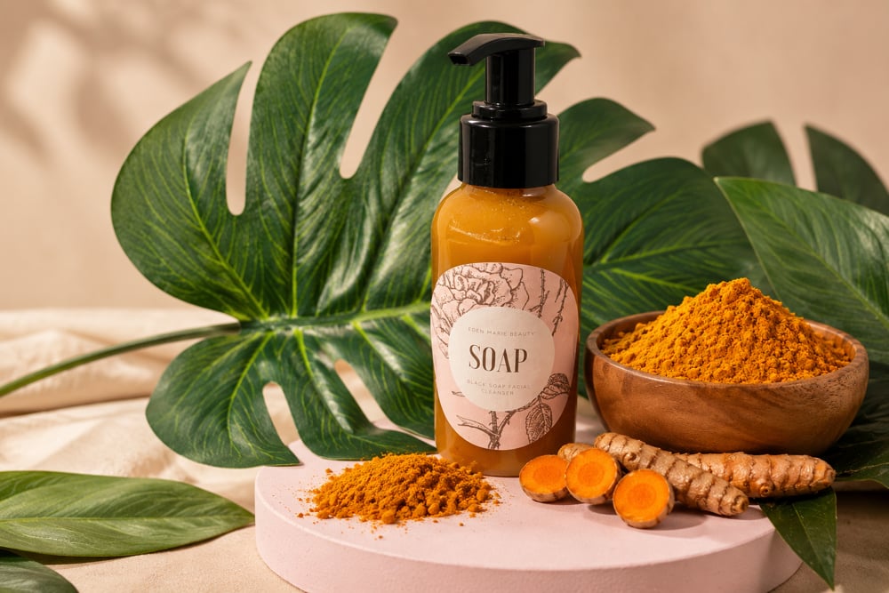Image of No more Blemishes Tumeric honey and kojic face wash