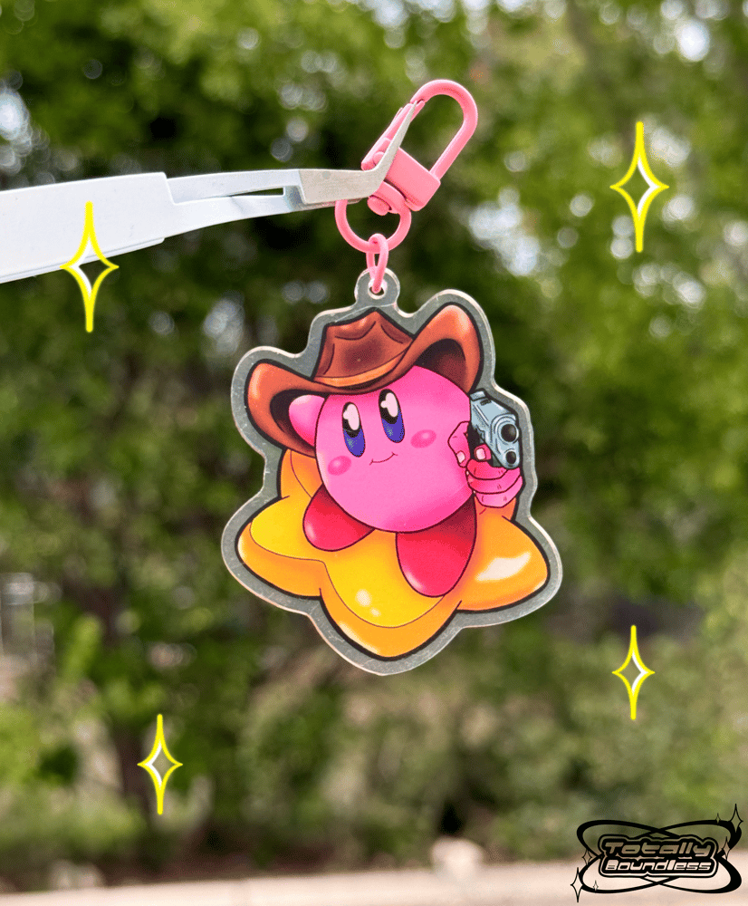 Image of Kowboy Kirby Keychain