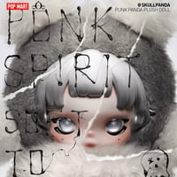 Image 1 of Skullpanda Punk Panda Plush