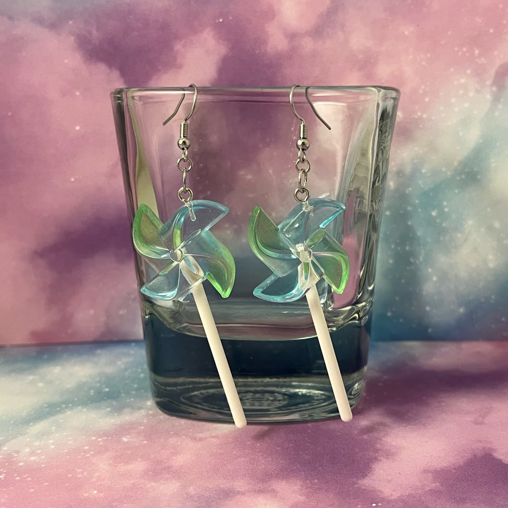 Image of Pinwheel Earrings