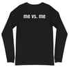 OPEX Map Logo - me vs me - Long Sleeve