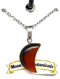 Image 1 of Carnelian Moon Necklace