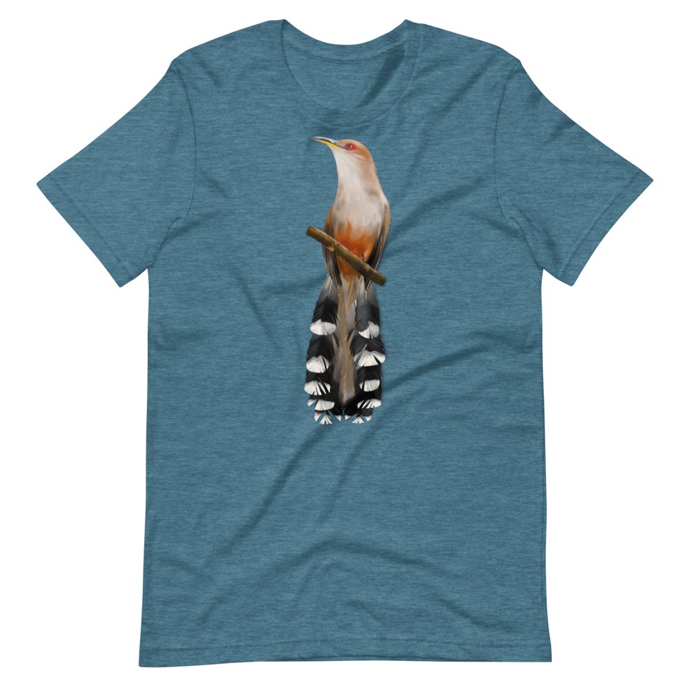 Pájaro Bobo Mayor | Puerto Rican Lizard Cuckoo Unisex T-Shirt