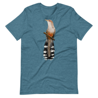 Image 1 of Pájaro Bobo Mayor | Puerto Rican Lizard Cuckoo Unisex T-Shirt