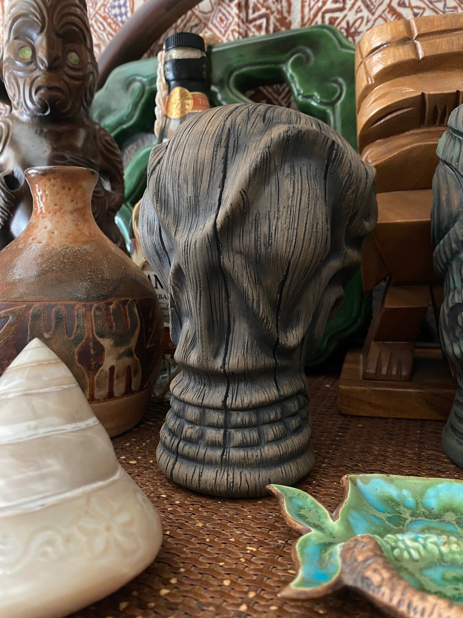 Image of Classic Woodgrain Marquesan Mug - 20 Oz - US Shipping Included