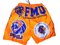 Fmu SUMMER TIME NYLON SHORTS ORANGE