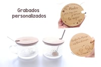 Image 1 of Taza de Cristal Vintage personalizada