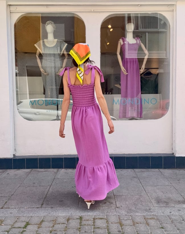 PURPLE LELÉ DRESS