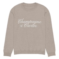 Rich&Girly ‘Champagne & Caviar’ Knit Sweater - Beige