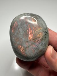 Image 6 of Sunset Labradorite Palm Stone #3009
