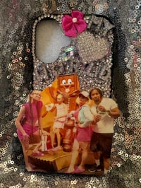 Image 1 of My world Photo bling iPhone case 