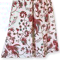 Image 2 of Vintage Handmade Tropical Print Resort Day Dress - M/L 