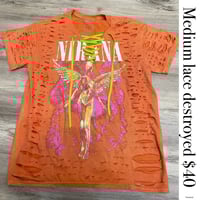 Medium Nirvana lace destroyed