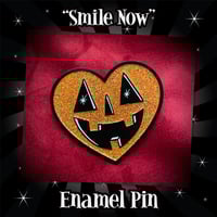 Image 1 of SELECT Heartkin Glitter Enamel Pin