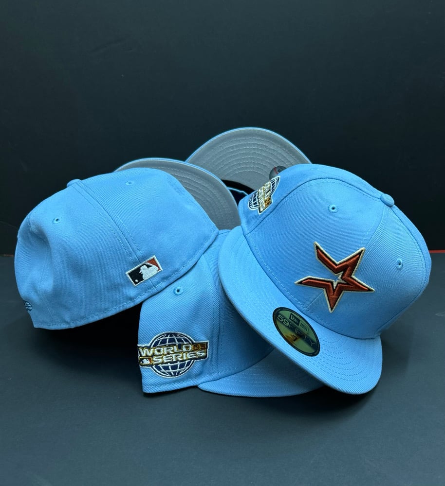 New Era 59Fifty Multi Color Collection Birdseye Blue | Bigg City
