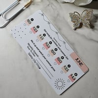 Image 12 of 12 month Savings Journey Tabbed Envelopes A6
