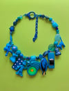 Blue Things Toy Necklace