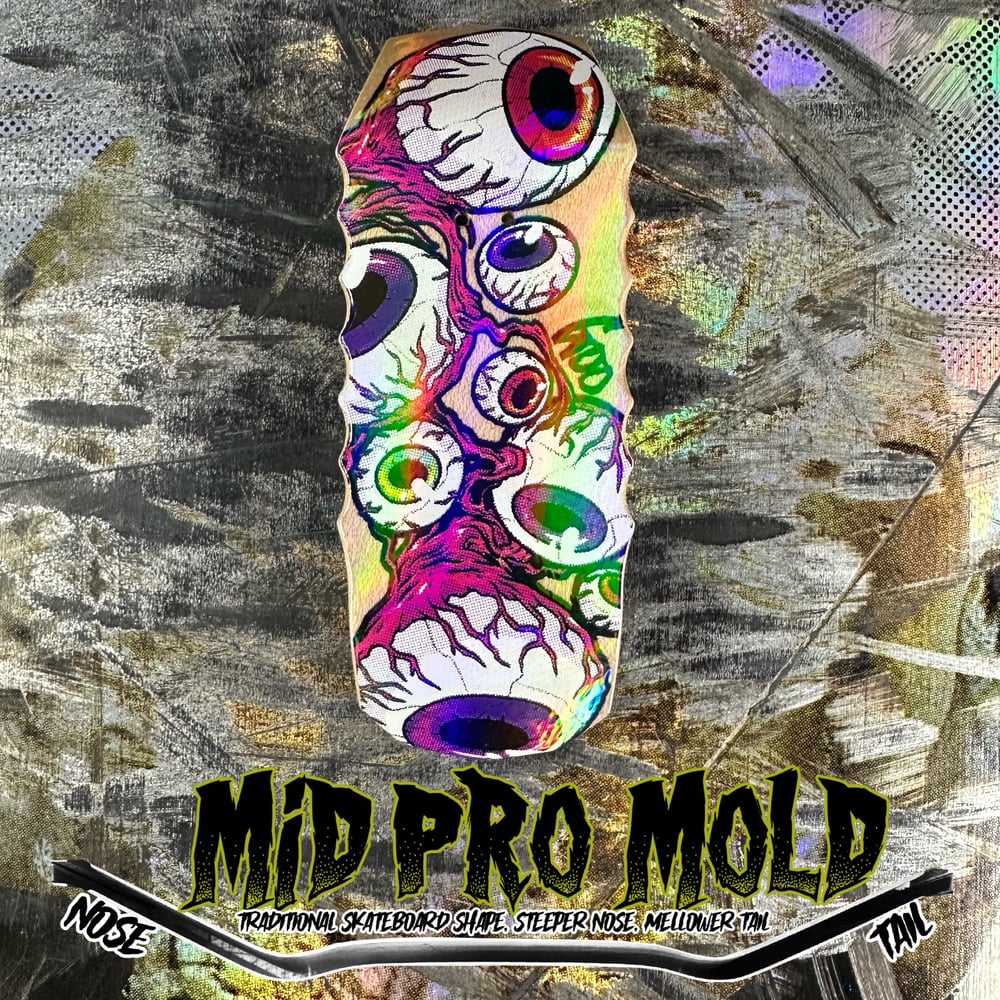 Mid Pro Mold "2 Many Eyes" Pearlescent 