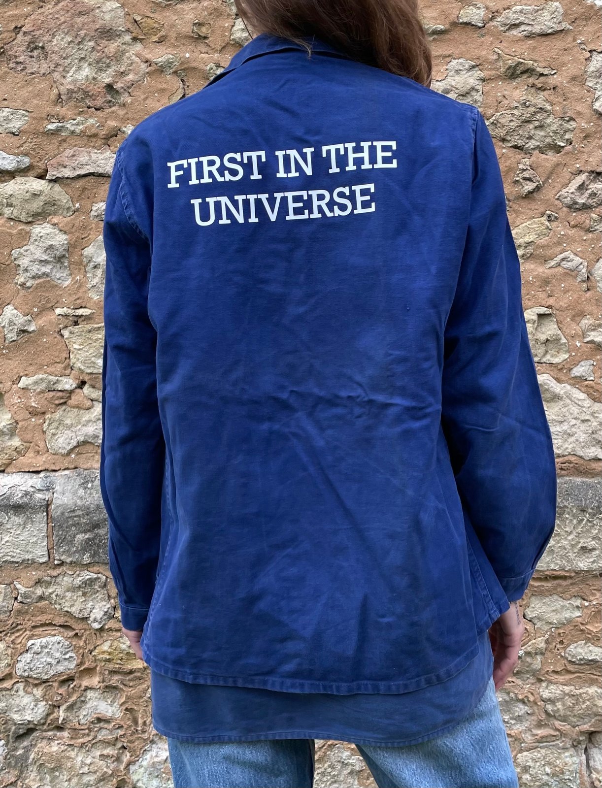 French Workwear Jacket First in the Universe / Bulletproof Aura