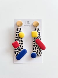Paire de boucles d'oreilles céramique ATO 3