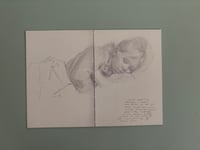 Image 3 of Set of three sketchbook postcards