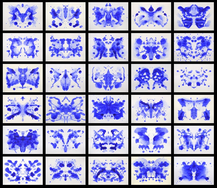 Image of Martha Klein's Inkblot (No.1-30)