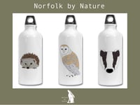 Image 1 of Norfolk By Nature Water Bottles Various Designs Available