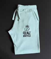 Image 2 of Last Sea Foam "D + Built for the Battle" Joggers (Already made/ready to ship) 